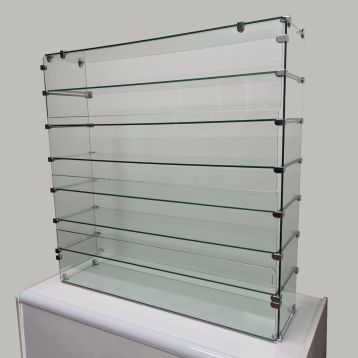 Vape / E-Cig / E-Liquid Counter Top Glass Display Unit (D)