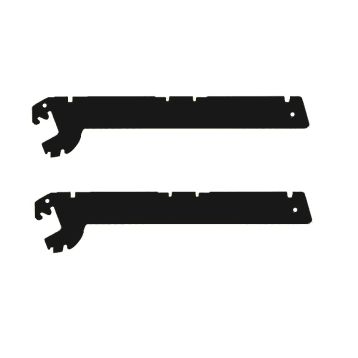 Shelf Brackets Black