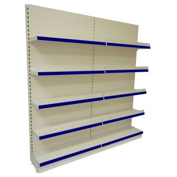 Wall Shelving 665mm 2 x Bays Joining Together