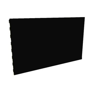 Back Panels Plain Black