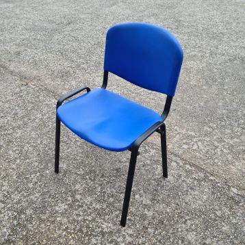 Used Blue Plastic Chairs (I)