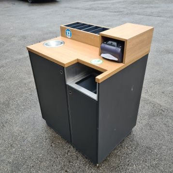 Used Condiment Cutlery Unit For Restaurant Cafe Pub (H7)