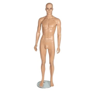 Male Mannequin Flesh With Makeup