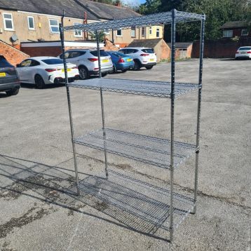 Used Wire Shelving Unit (V1)