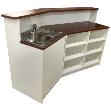Pharmacy Counter with Sink (EXAMPLE 17)