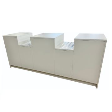 Convenience Store Counter With Light Grey Laminate Top (SFSC6B)