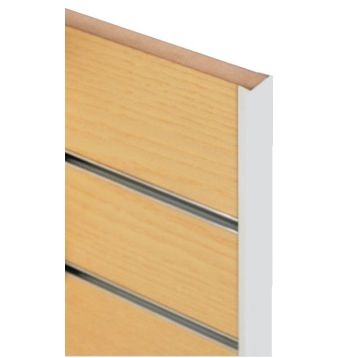 Slatwall Board PVC Finishing Trims