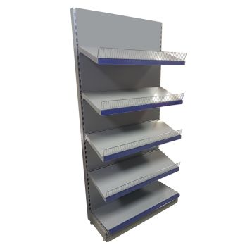 Wall Shelving Silver: 1000mm - Starter Unit 