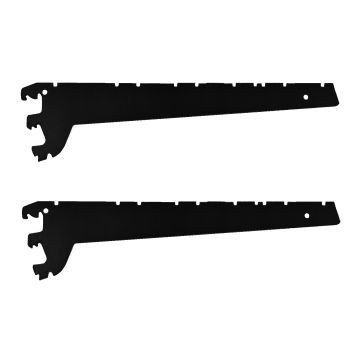 Shelf Brackets Heavy Duty Black