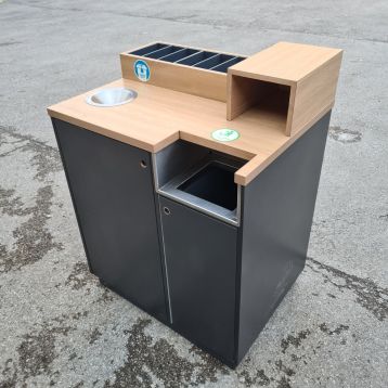 Used Condiment Cutlery Unit For Restaurant Cafe Pub (T1)