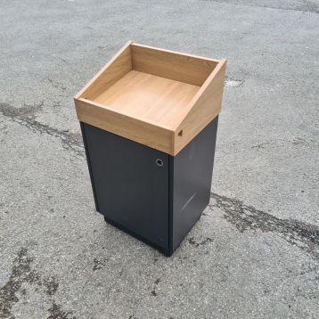 Used Promotional Impulse Unit with Storage Cupboard