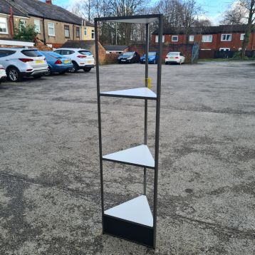 Used Triangular Shelving Display Stand (A)