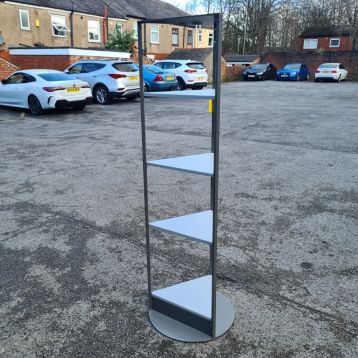 Used Triangular Shelving Display Stand (B)