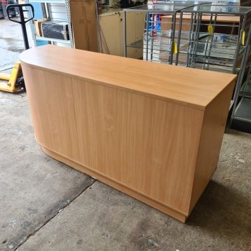 Used 1900mm Solid Counter With Rounded End