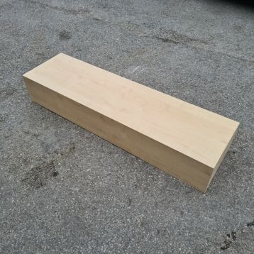 Used Large Wood Display Plinth
