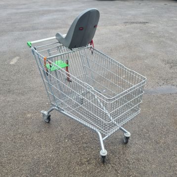 Used Shopping Trolleys With Baby & Toddler Seat 210 Litre (J)