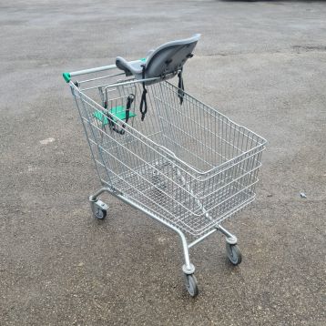 Used Shopping Trolleys With Baby & Toddler Seat 210 Litre (K)