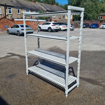 Used Heavy Duty Plastic Waterproof Cold Room Freezer Storage Racking (D)