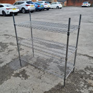 Used Wire Shelving Unit (I)