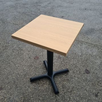 USED WOODEN SQUARE TABLES - SELF LEVELING 