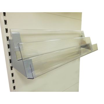 Perspex Magazine and Bracket Sets (50mm Pitch System)