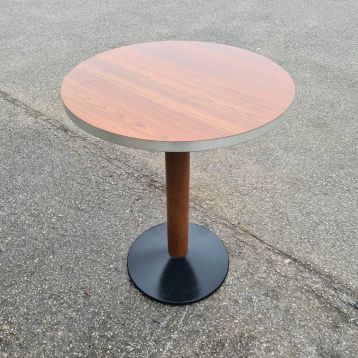 Used Wooden Top Round Table (D)