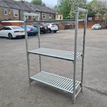 Used Heavy Duty Plastic Waterproof Cold Room Freezer Storage Racking (E)