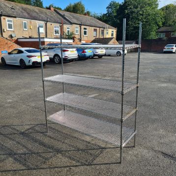 Used Wire Shelving Unit (H2)