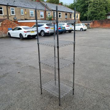 Used Wire Shelving Unit (C1)