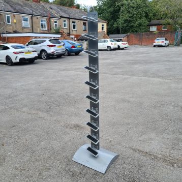 Used Tall Metal Shoe Display Stand