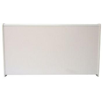 Economy Self Assembly Solid Counter 1800mm White 1503