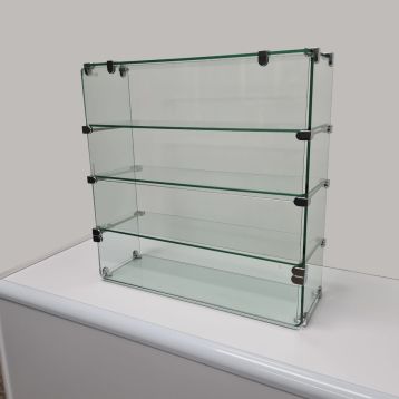 Vape / E-Cig / E-Liquid Counter Top Glass Display Unit (B)