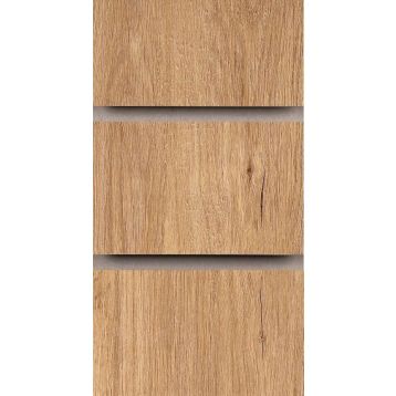 Denver Oak Slatwall Board Panels 1200mm X 1200mm