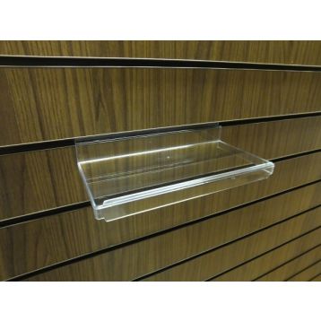 Slatwall Shoe Shelf With Lip