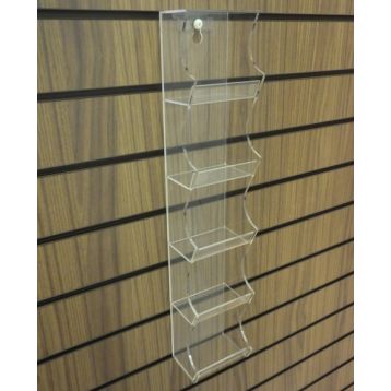 Slatwall Gift Tag / Ribbon Dispenser - 5 Sections