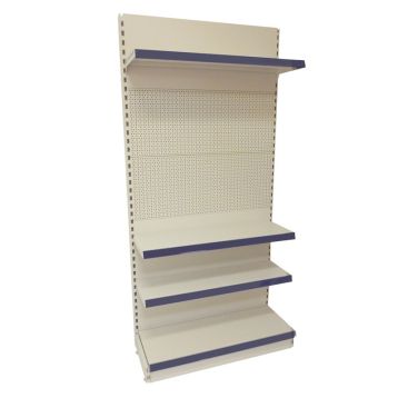 Wall Shelving : 1000mm Peg Panel / Shelved Starter Unit