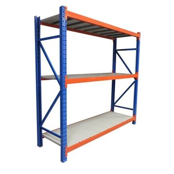 Heavy Duty Longspan Storage / Warehouse Racking (1 x Bay With 3 x Levels)