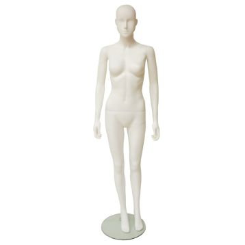 Female Mannequin Matt White - R304