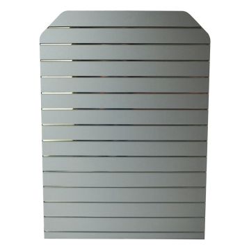 Pewter Slatwall Gondola End Panel (1450mm x 1050mm)