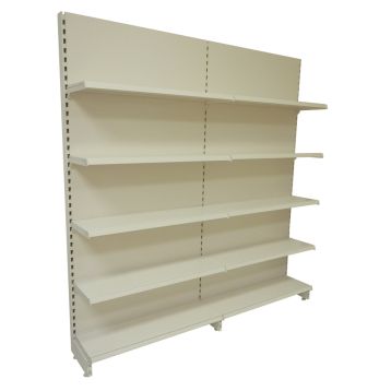 Wall Shelving 665mm 2 x Bays Joining Together