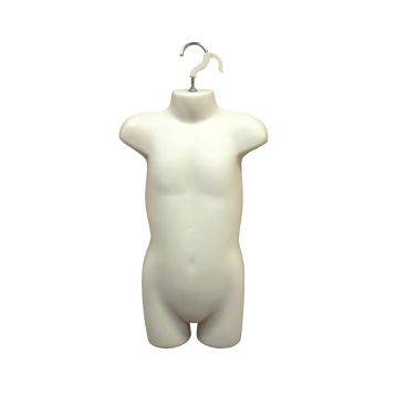 Hanging Child Body Form Bust - Flesh Tone or Black