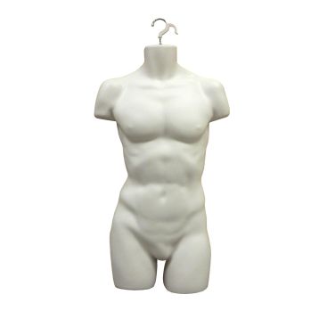 Plastic Male Hanging Body Forms