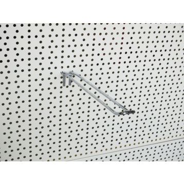 Heavy Duty Euro Peg Board Fixed Bridge 300mm