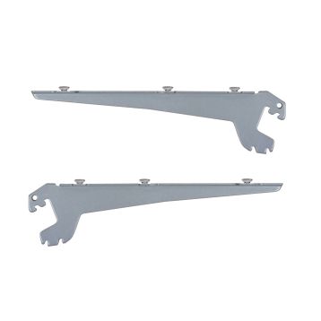 Glass Shelf Brackets Silver