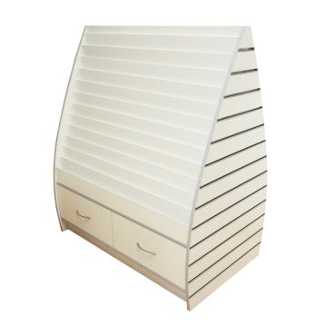 Deluxe 24 Tier Gondola Card Rack Unit - 1000mm SFSD25 White