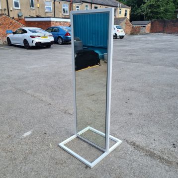 Used Double Sided Freestanding Floor Mirror (A)