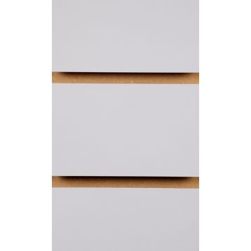 Grey Slatwall Board Panels 2400mm x 1200mm