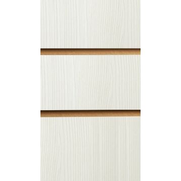 Pino White Slatwall Board Panels 2400mm x 1200mm