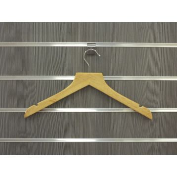 WOODEN COAT HANGER FOR TEENAGE OR PETITE CLOTHING - 1017