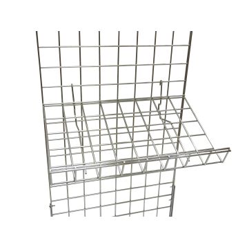 Gridwall Sloping Shelf With Lip